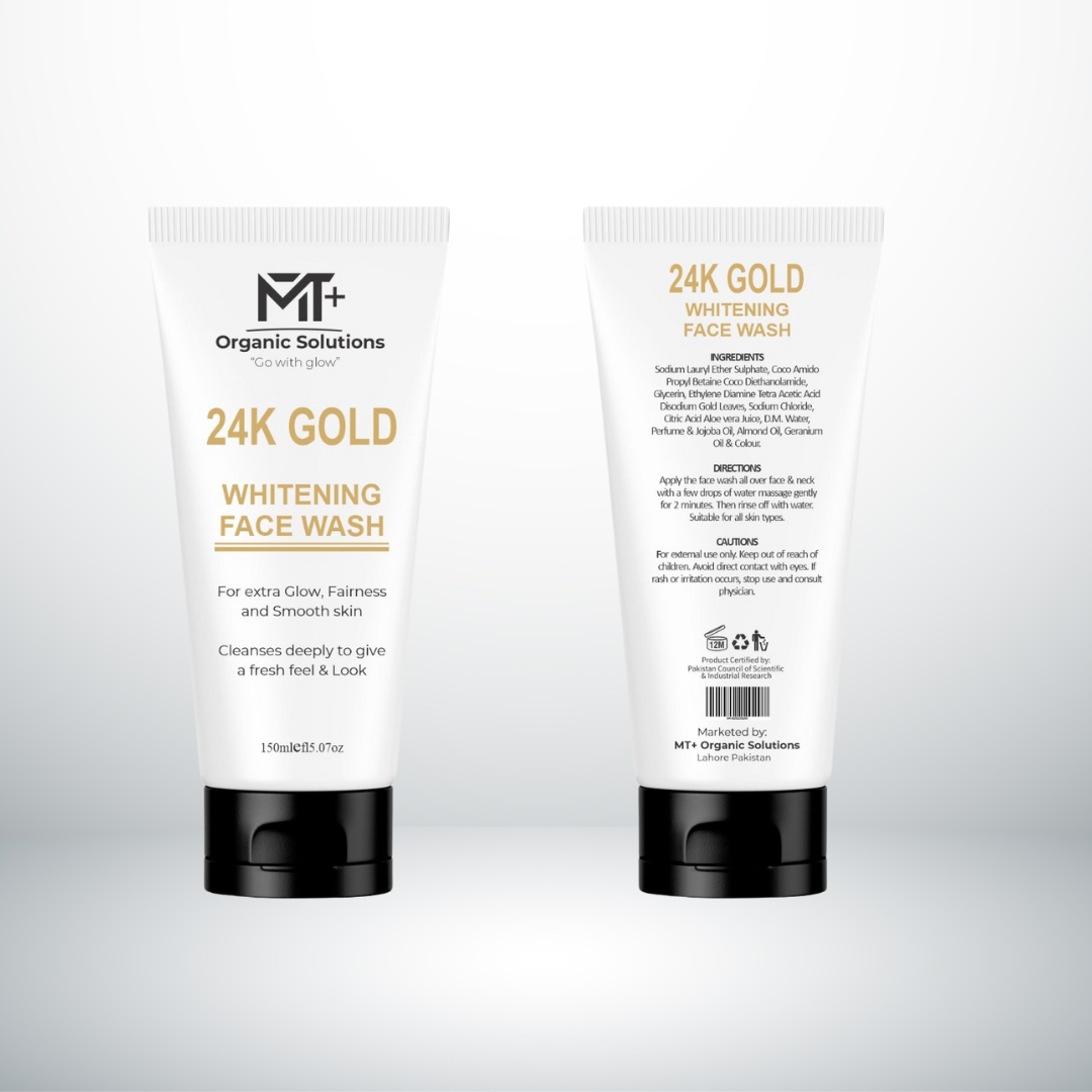 24K Gold Face Wash
